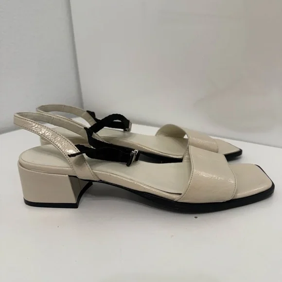 NWOT PALOMA WOOL Margaret Block Heel Sandal in Black size 39 - Picture 4 of 7